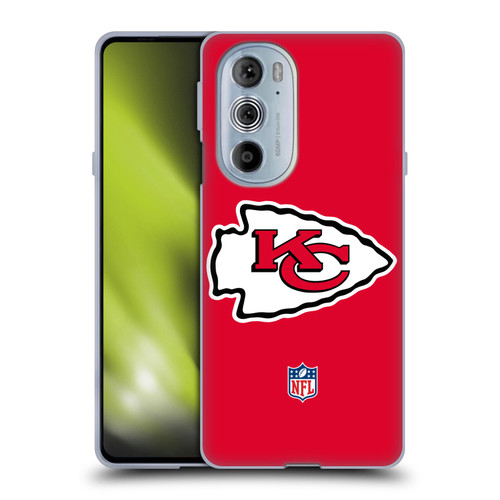 NFL Kansas City Chiefs Logo Plain Soft Gel Case for Motorola Edge X30