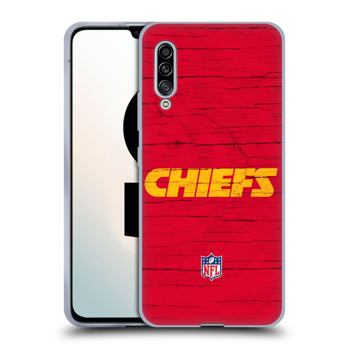 NFL Kansas City Chiefs Logo Distressed Look Soft Gel Case for Samsung Galaxy A90 5G (2019)