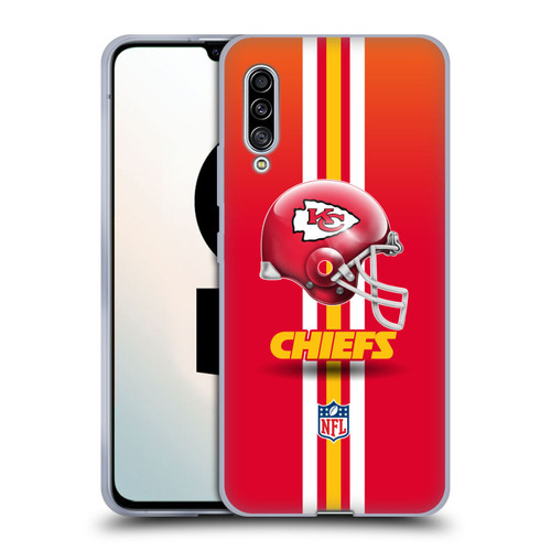 NFL Kansas City Chiefs Logo Helmet Soft Gel Case for Samsung Galaxy A90 5G (2019)