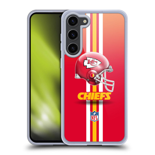 NFL Kansas City Chiefs Logo Helmet Soft Gel Case for Samsung Galaxy S23+ 5G