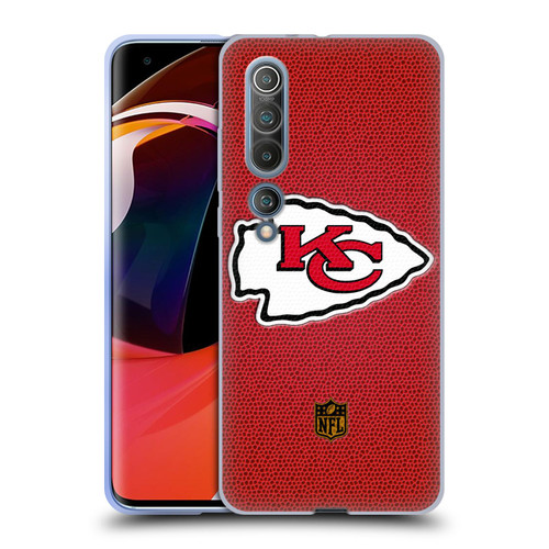 NFL Kansas City Chiefs Logo Football Soft Gel Case for Xiaomi Mi 10 5G / Mi 10 Pro 5G