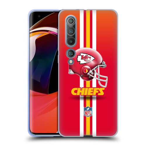 NFL Kansas City Chiefs Logo Helmet Soft Gel Case for Xiaomi Mi 10 5G / Mi 10 Pro 5G