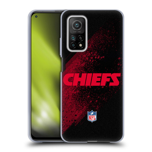 NFL Kansas City Chiefs Logo Blur Soft Gel Case for Xiaomi Mi 10T 5G