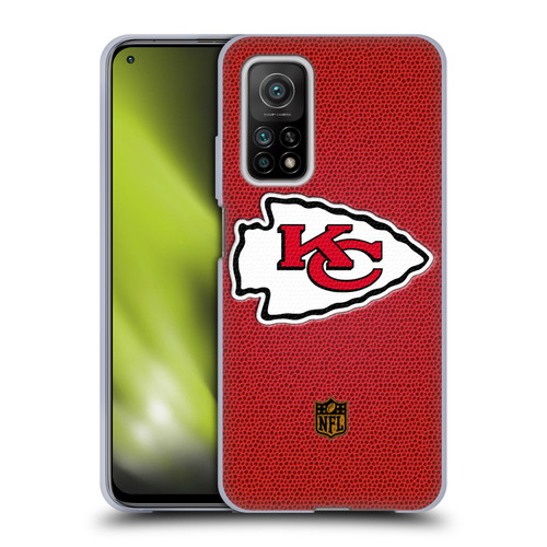 NFL Kansas City Chiefs Logo Football Soft Gel Case for Xiaomi Mi 10T 5G
