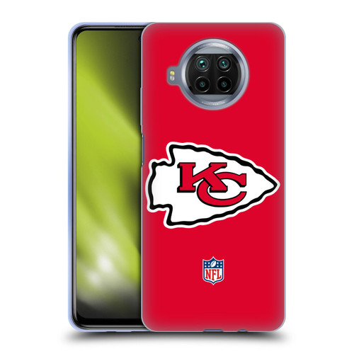 NFL Kansas City Chiefs Logo Plain Soft Gel Case for Xiaomi Mi 10T Lite 5G