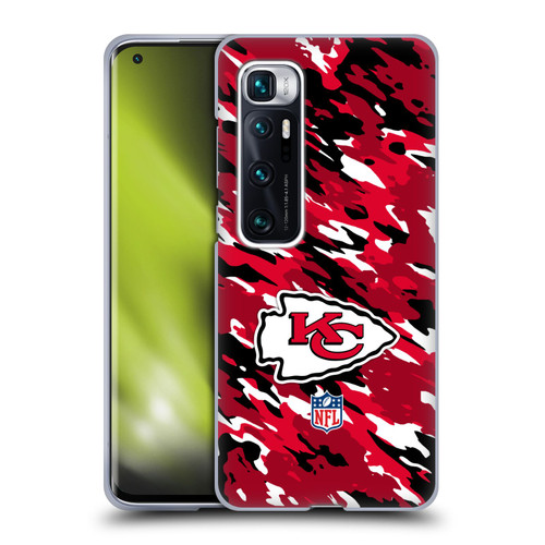 NFL Kansas City Chiefs Logo Camou Soft Gel Case for Xiaomi Mi 10 Ultra 5G