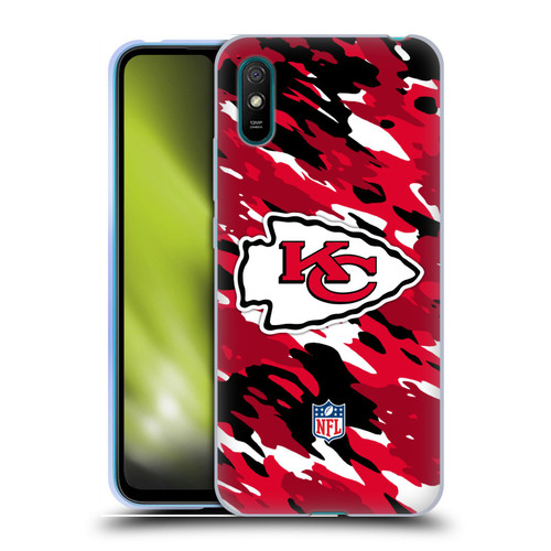 NFL Kansas City Chiefs Logo Camou Soft Gel Case for Xiaomi Redmi 9A / Redmi 9AT