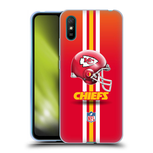 NFL Kansas City Chiefs Logo Helmet Soft Gel Case for Xiaomi Redmi 9A / Redmi 9AT