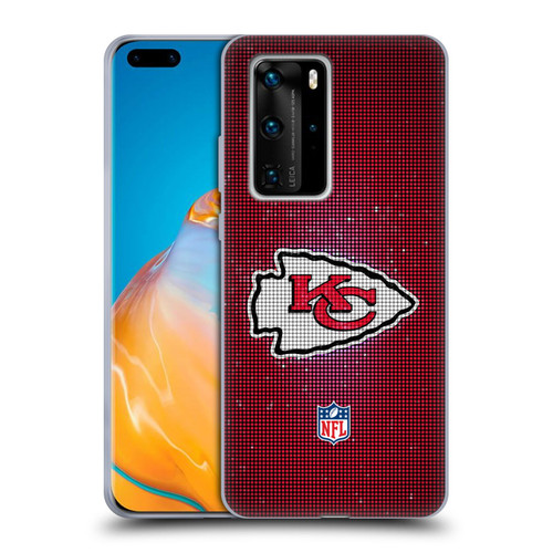 NFL Kansas City Chiefs Artwork LED Soft Gel Case for Huawei P40 Pro / P40 Pro Plus 5G