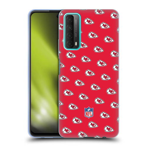 NFL Kansas City Chiefs Artwork Patterns Soft Gel Case for Huawei P Smart (2021)