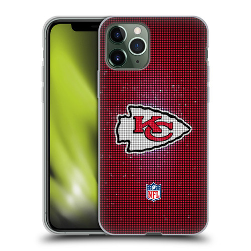NFL Kansas City Chiefs Artwork LED Soft Gel Case for Apple iPhone 11 Pro