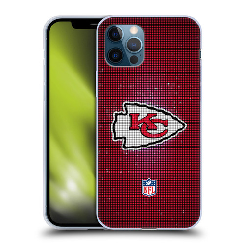 NFL Kansas City Chiefs Artwork LED Soft Gel Case for Apple iPhone 12 / iPhone 12 Pro