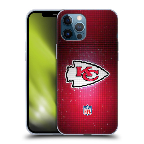 NFL Kansas City Chiefs Artwork LED Soft Gel Case for Apple iPhone 12 Pro Max