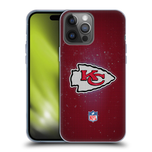 NFL Kansas City Chiefs Artwork LED Soft Gel Case for Apple iPhone 14 Pro Max
