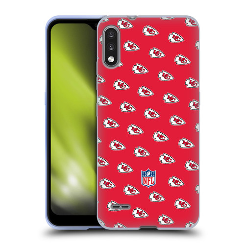 NFL Kansas City Chiefs Artwork Patterns Soft Gel Case for LG K22