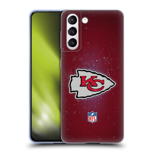 NFL Kansas City Chiefs Artwork LED Soft Gel Case for Samsung Galaxy S21 5G