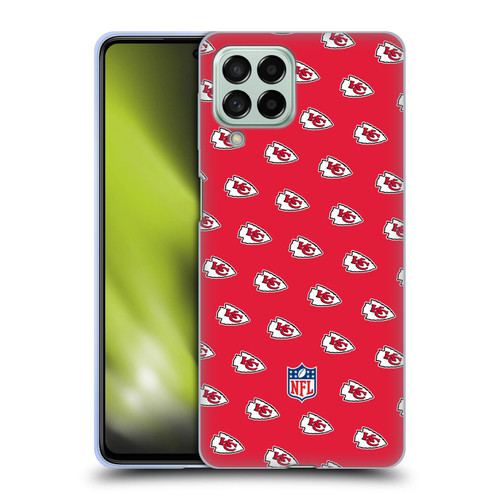 NFL Kansas City Chiefs Artwork Patterns Soft Gel Case for Samsung Galaxy M53 (2022)