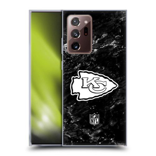 NFL Kansas City Chiefs Artwork Marble Soft Gel Case for Samsung Galaxy Note20 Ultra / 5G