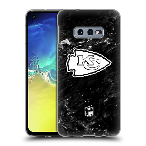 NFL Kansas City Chiefs Artwork Marble Soft Gel Case for Samsung Galaxy S10e