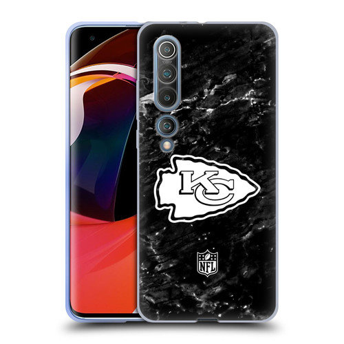 NFL Kansas City Chiefs Artwork Marble Soft Gel Case for Xiaomi Mi 10 5G / Mi 10 Pro 5G