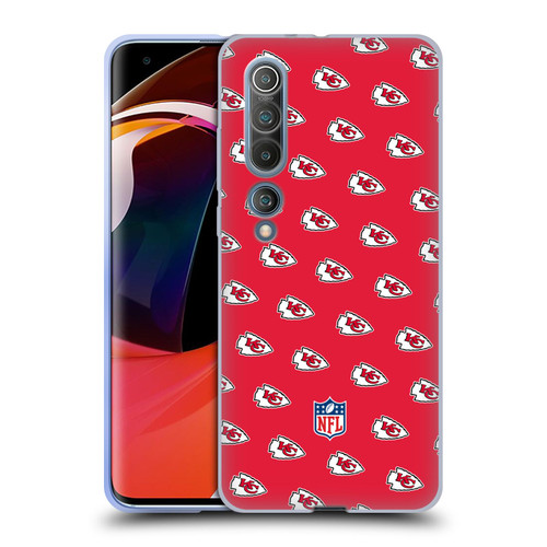 NFL Kansas City Chiefs Artwork Patterns Soft Gel Case for Xiaomi Mi 10 5G / Mi 10 Pro 5G