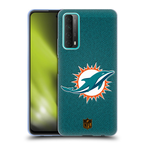 NFL Miami Dolphins Logo Football Soft Gel Case for Huawei P Smart (2021)