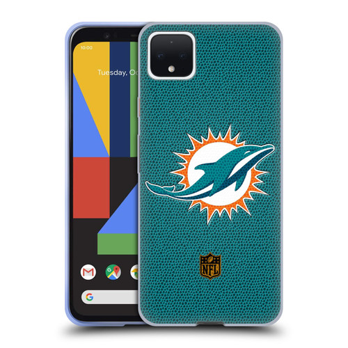 NFL Miami Dolphins Logo Football Soft Gel Case for Google Pixel 4 XL