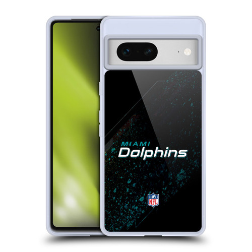 NFL Miami Dolphins Logo Blur Soft Gel Case for Google Pixel 7 NFL Miami Dolphins Logo Blur Soft Gel Case for Google Pixel 7