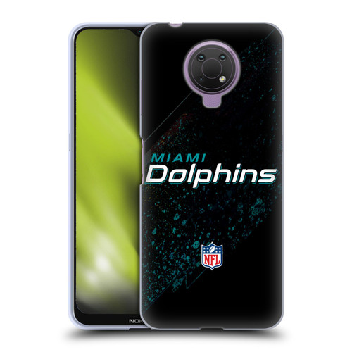 NFL Miami Dolphins Logo Blur Soft Gel Case for Nokia G10