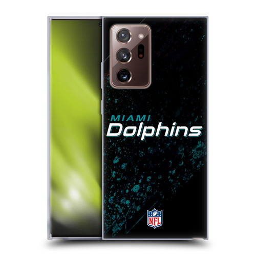 NFL Miami Dolphins Logo Blur Soft Gel Case for Samsung Galaxy Note20 Ultra / 5G