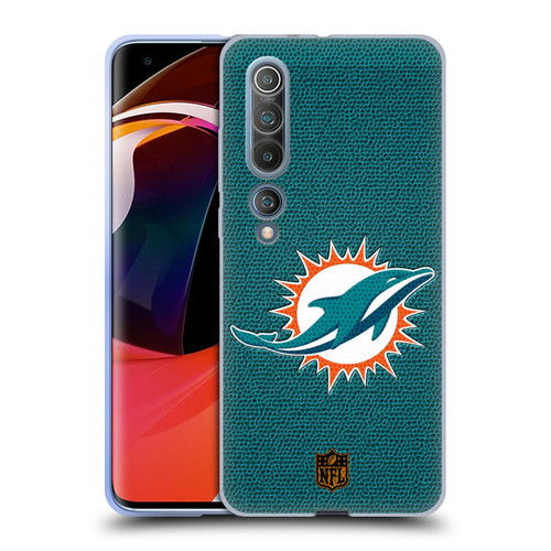 NFL Miami Dolphins Logo Football Soft Gel Case for Xiaomi Mi 10 5G / Mi 10 Pro 5G