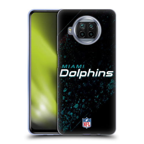 NFL Miami Dolphins Logo Blur Soft Gel Case for Xiaomi Mi 10T Lite 5G