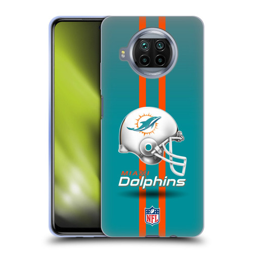 NFL Miami Dolphins Logo Helmet Soft Gel Case for Xiaomi Mi 10T Lite 5G