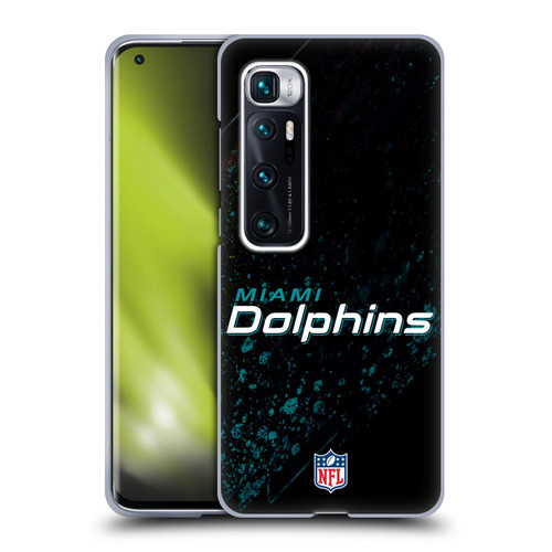 NFL Miami Dolphins Logo Blur Soft Gel Case for Xiaomi Mi 10 Ultra 5G