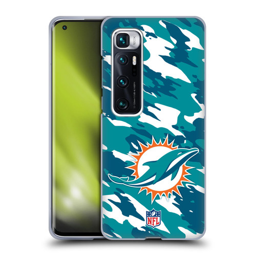 NFL Miami Dolphins Logo Camou Soft Gel Case for Xiaomi Mi 10 Ultra 5G