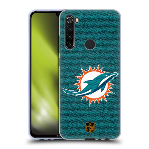 NFL Miami Dolphins Logo Football Soft Gel Case for Xiaomi Redmi Note 8T