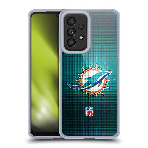 NFL Miami Dolphins Artwork LED Soft Gel Case for Samsung Galaxy A33 5G (2022)