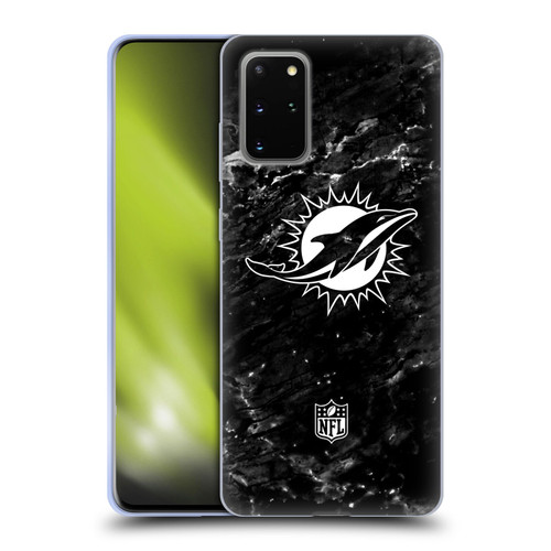 NFL Miami Dolphins Artwork Marble Soft Gel Case for Samsung Galaxy S20+ / S20+ 5G