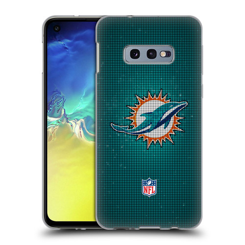NFL Miami Dolphins Artwork LED Soft Gel Case for Samsung Galaxy S10e