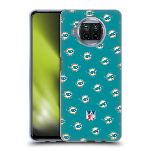 NFL Miami Dolphins Artwork Patterns Soft Gel Case for Xiaomi Mi 10T Lite 5G