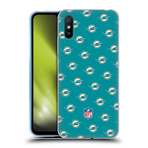 NFL Miami Dolphins Artwork Patterns Soft Gel Case for Xiaomi Redmi 9A / Redmi 9AT