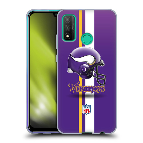 NFL Minnesota Vikings Logo Helmet Soft Gel Case for Huawei P Smart (2020)
