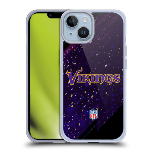 NFL Minnesota Vikings Logo Blur Soft Gel Case for Apple iPhone 14 NFL Minnesota Vikings Logo Blur Soft Gel Case for Apple iPhone 14