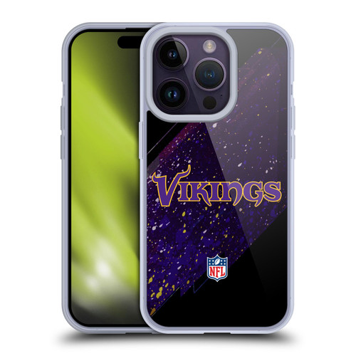 NFL Minnesota Vikings Logo Blur Soft Gel Case for Apple iPhone 14 Pro NFL Minnesota Vikings Logo Blur Soft Gel Case for Apple iPhone 14 Pro
