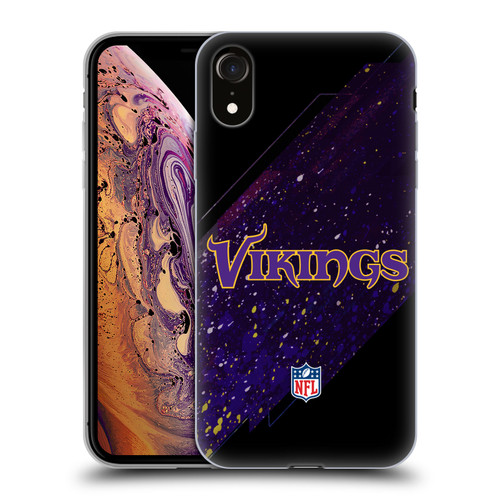 NFL Minnesota Vikings Logo Blur Soft Gel Case for Apple iPhone XR NFL Minnesota Vikings Logo Blur Soft Gel Case for Apple iPhone XR