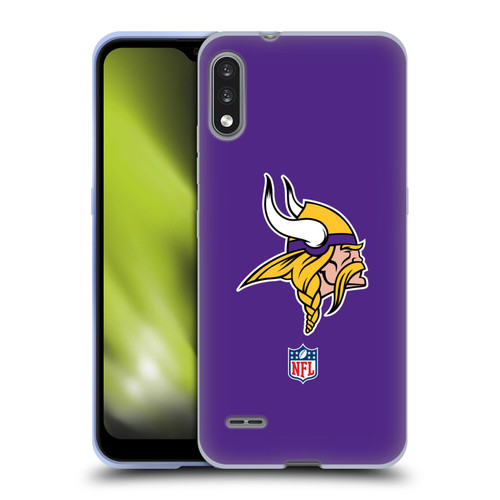 NFL Minnesota Vikings Logo Plain Soft Gel Case for LG K22
