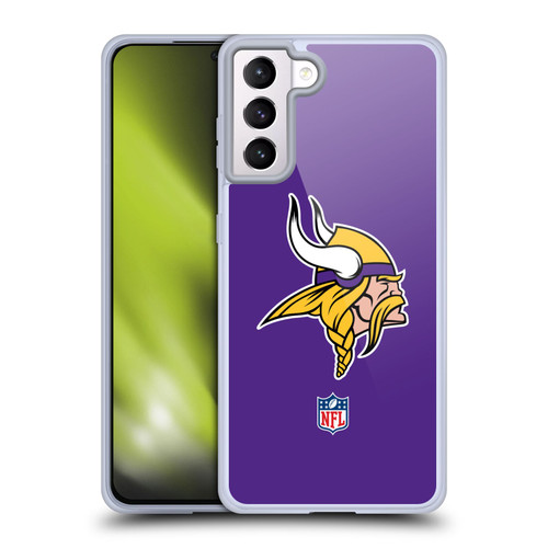 NFL Minnesota Vikings Logo Plain Soft Gel Case for Samsung Galaxy S21+ 5G NFL Minnesota Vikings Logo Plain Soft Gel Case for Samsung Galaxy S21+ 5G