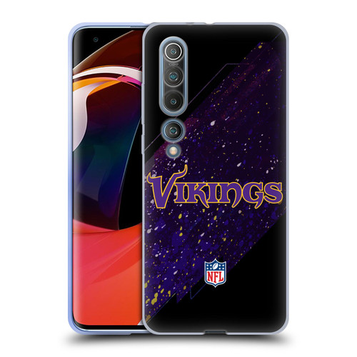 NFL Minnesota Vikings Logo Blur Soft Gel Case for Xiaomi Mi 10 5G / Mi 10 Pro 5G
