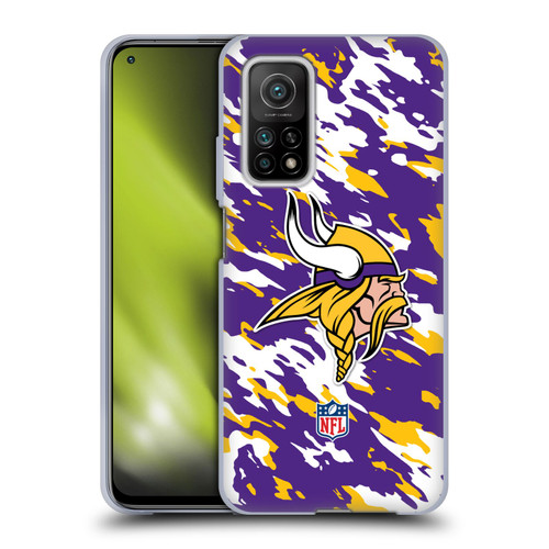 NFL Minnesota Vikings Logo Camou Soft Gel Case for Xiaomi Mi 10T 5G