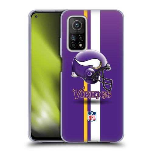 NFL Minnesota Vikings Logo Helmet Soft Gel Case for Xiaomi Mi 10T 5G